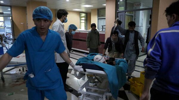 انفجار أمام مدرسة للبنات في مديمة كابول، أفغانستان 8 مايو 2021 - سبوتنيك عربي