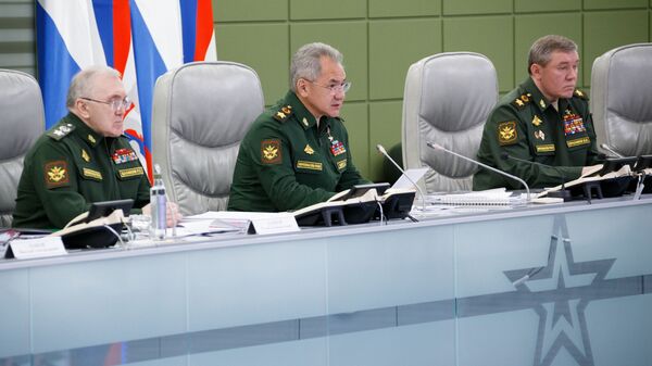 وزير الدفاع الروسي سيرغي شويغو، روسيا 11 مايو 2021 - سبوتنيك عربي