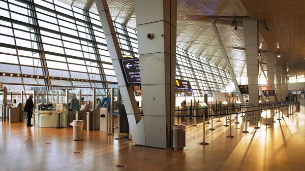 مطار بن غوريون الدولي في تل أبيب، إسرائيل، صور من أرشيف2021 - سبوتنيك عربي