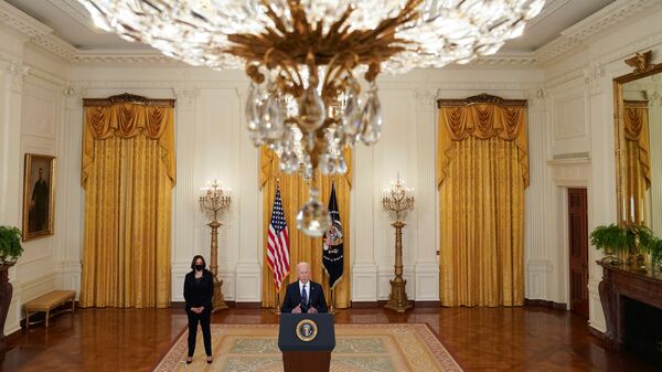 الرئيس الأمريكي جو بايدن، البيت الأبيض، واشنطن، الولايات المتحدة 13 مايو 2021 - سبوتنيك عربي