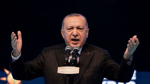 الرئيس التركي رجب طيب أردوغان، تركيا 24 مارس2021 - سبوتنيك عربي