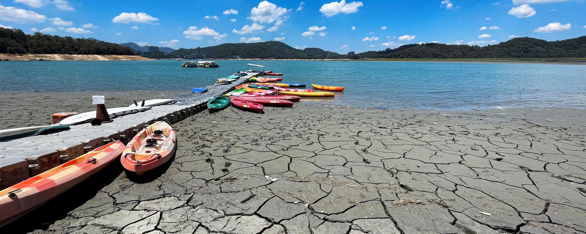 جفاف بحيرة صن مون في تايوان، 15 مايو 2021 - سبوتنيك عربي, 1920, 10.02.2022