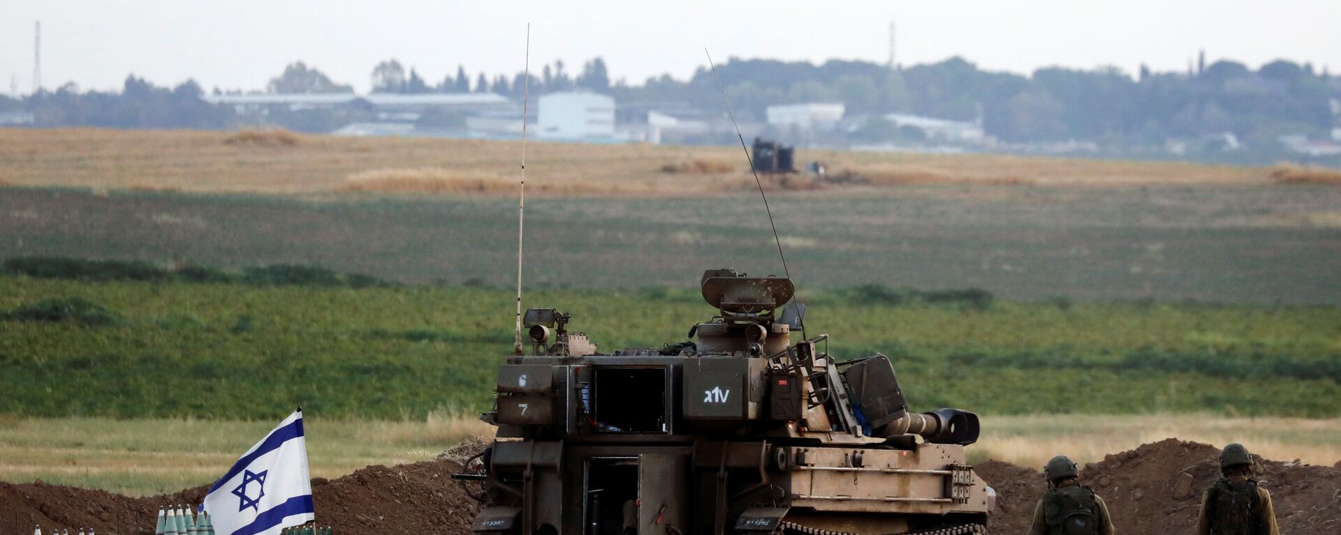 جنود الجيش الإسرائيلي على حدود قطاع غزة، 16 مايو 2021 - سبوتنيك عربي, 1920, 09.12.2021