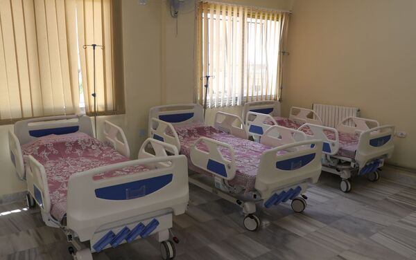مستشفى العيون الجراحي في منطقة قاضي عسكر، حلب، سوريا 18 مايو 2021 - سبوتنيك عربي