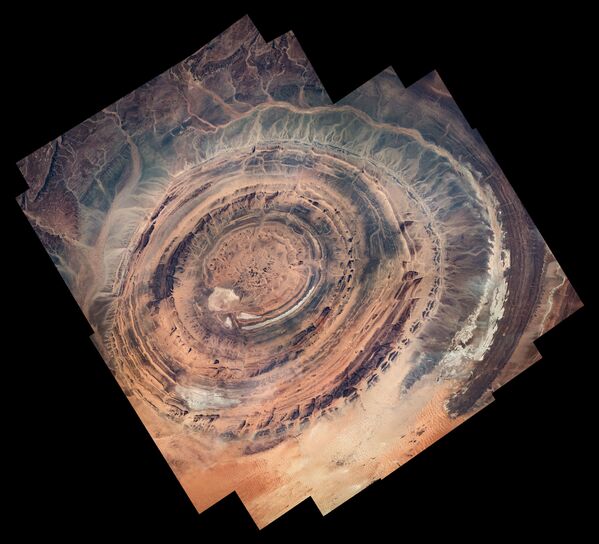 منظر يطل على عين الصحراء، غرب أفريقيا، محطة الفضاء الدولية - سبوتنيك عربي