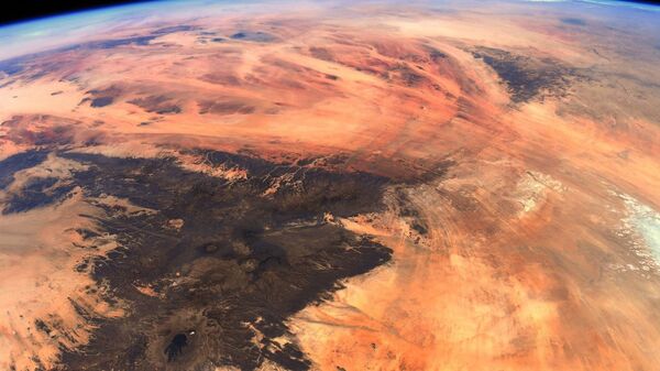 منظر يطل على عين الصحراء، غرب أفريقيا، محطة الفضاء الدولية - سبوتنيك عربي