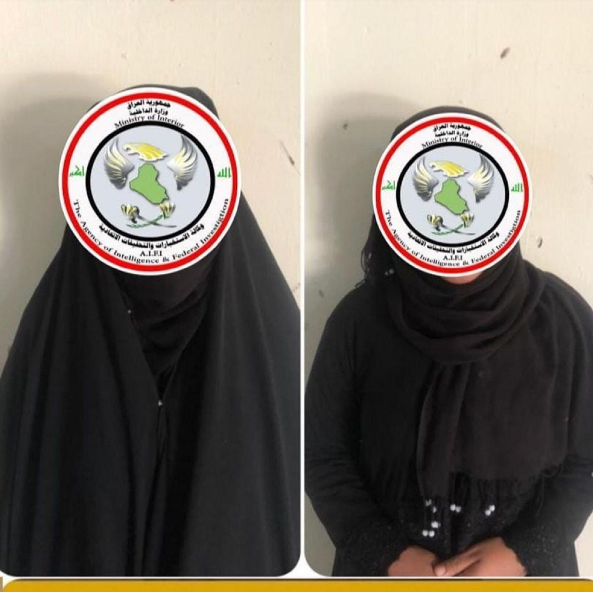اعتقال اثنتين من أخطر نساء داعش شمالي العراق... صورة - سبوتنيك عربي, 1920, 26.05.2021