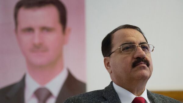 سفير سوريا إلى روسيا رياض حداد، موسكو - سبوتنيك عربي