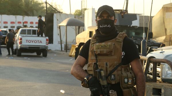 قوات الأمن العراقي، بغداد، العراق 26 مايو 2021 - سبوتنيك عربي