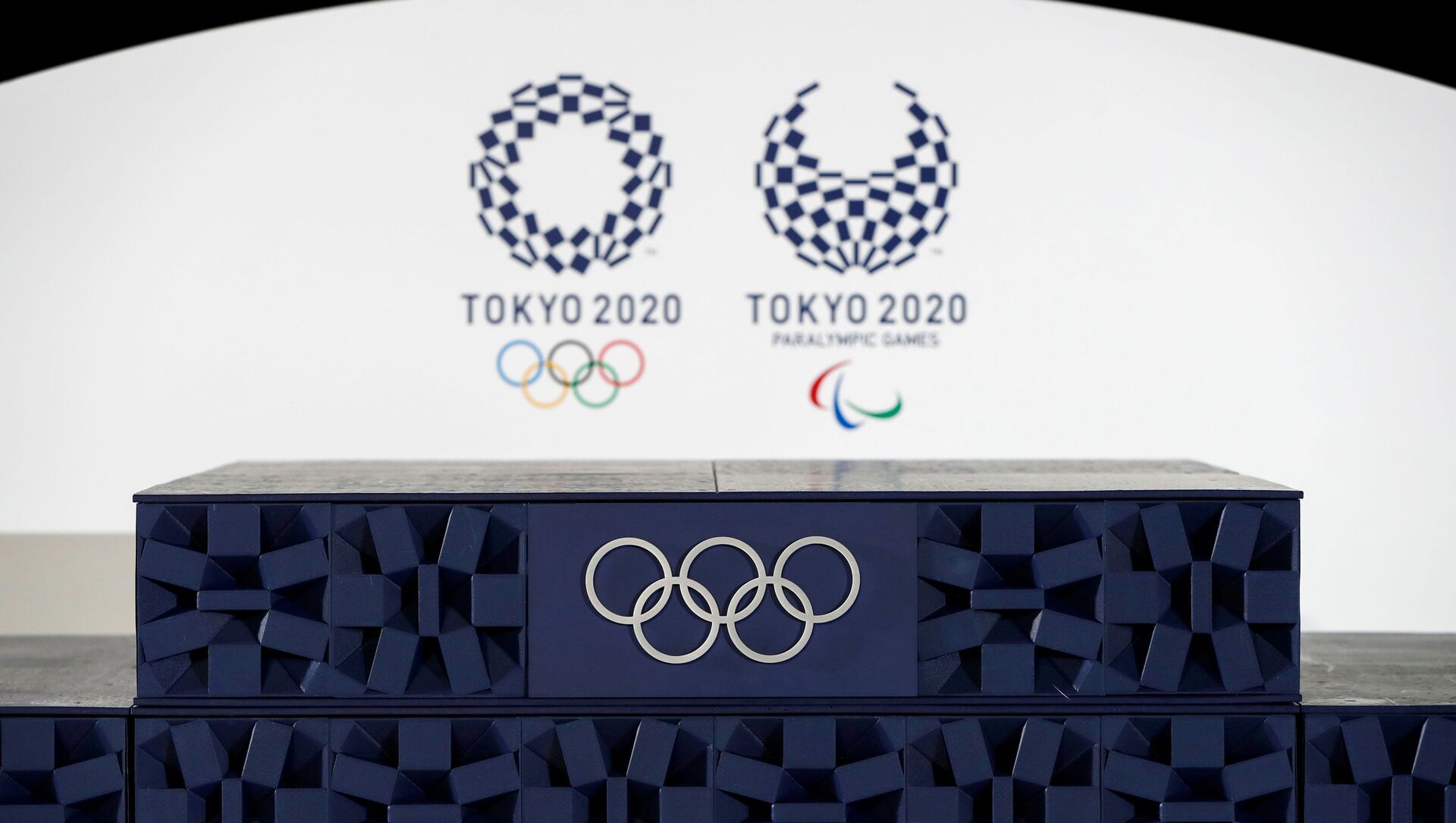 منصة التتويج التي ستُستخدم في احتفالات النصر في أولمبياد طوكيو 2020 وأولمبياد المعاقين، 3 يونيو/ حزيران 2021 - سبوتنيك عربي, 1920, 19.07.2021