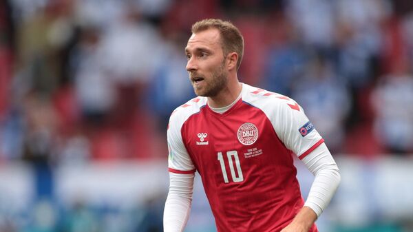 - الدنمارك - يورو 2020 - اللاعب كريستيان إريكسن - سبوتنيك عربي
