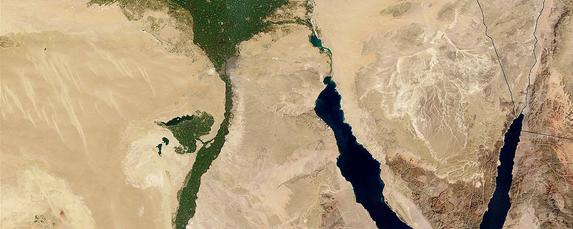 خريطة تظهر تهر النيل وسيناء وسواحل البحر الأحمر والمتوسط والأراضي والمصرية ودلتا النيل، ونشرت الصورة وكالة ناسا الأمريكية - سبوتنيك عربي, 1920, 13.06.2021
