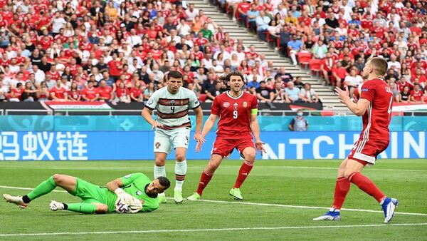 مباراة منتخبي البرتغال والمجر في بطولة الأمم الأوروبية يورو 2020 - سبوتنيك عربي