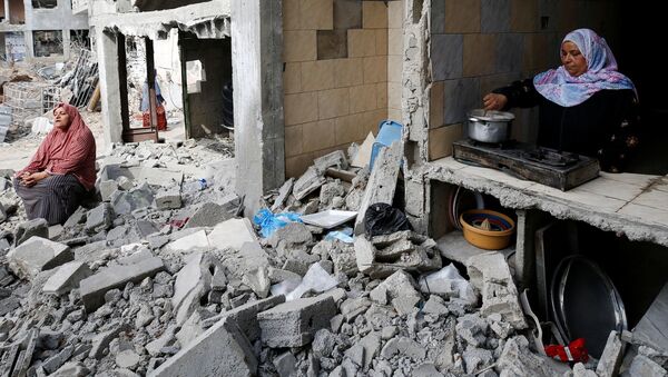 حياة الفلسطينيين ما بعد وقف إطلاق النار في قطاع غزة، فلسطين 23 مايو 2021 - سبوتنيك عربي