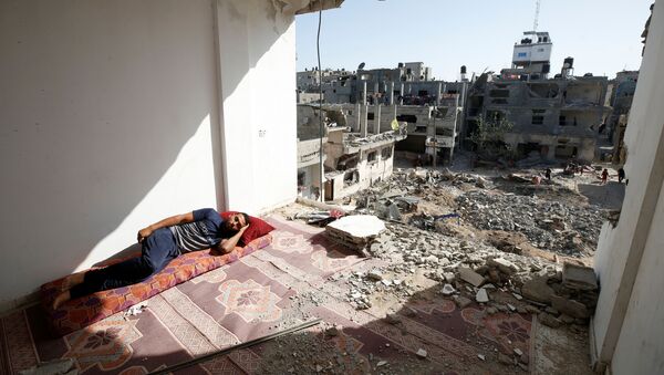 حياة الفلسطينيين ما بعد وقف إطلاق النار في قطاع غزة، فلسطين 9 يونيو 2021 - سبوتنيك عربي