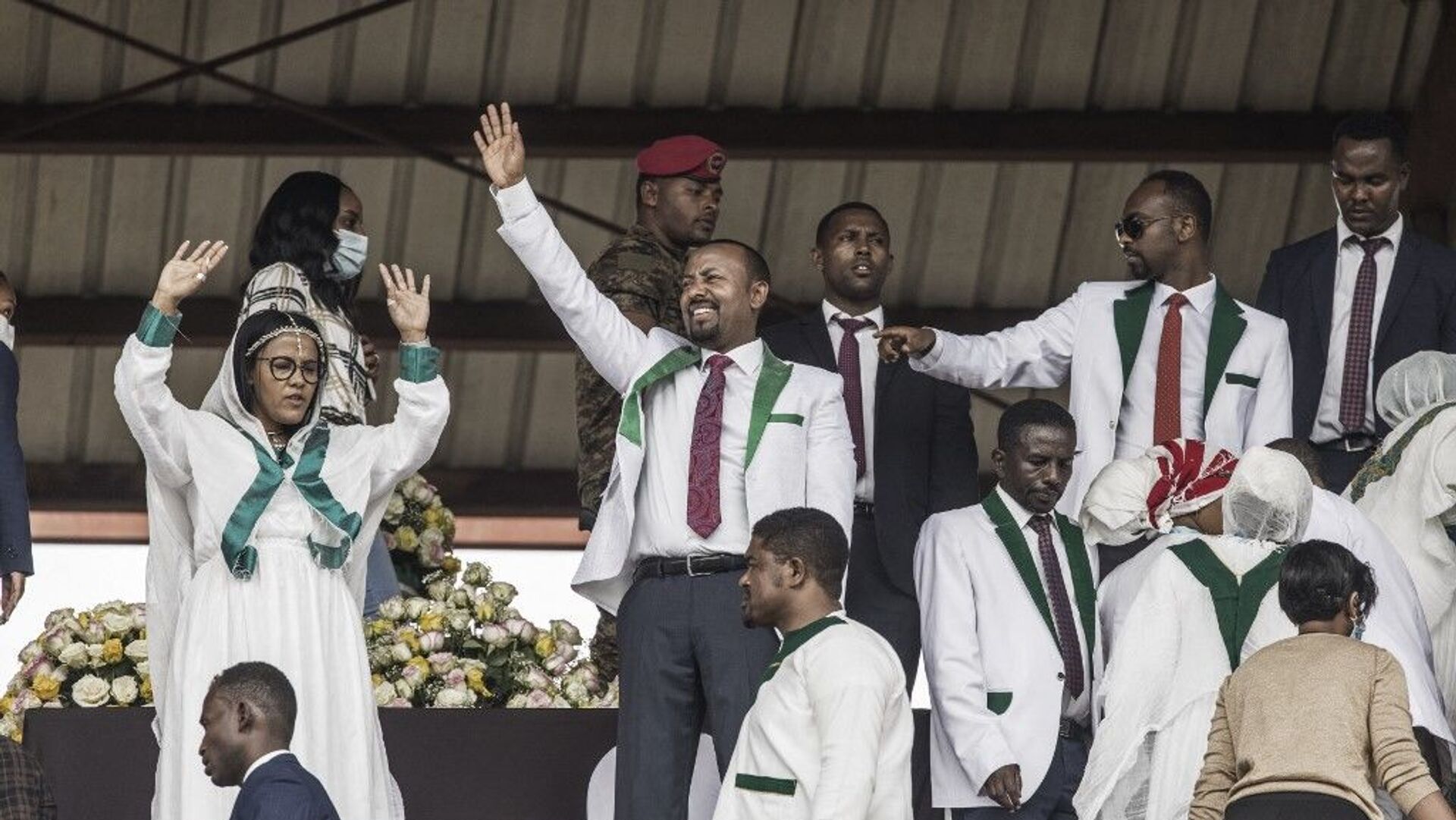 رئيس الوزراء الإثيوبي أبي أحمد في مسيرة انتخابية - سبوتنيك عربي, 1920, 29.06.2021