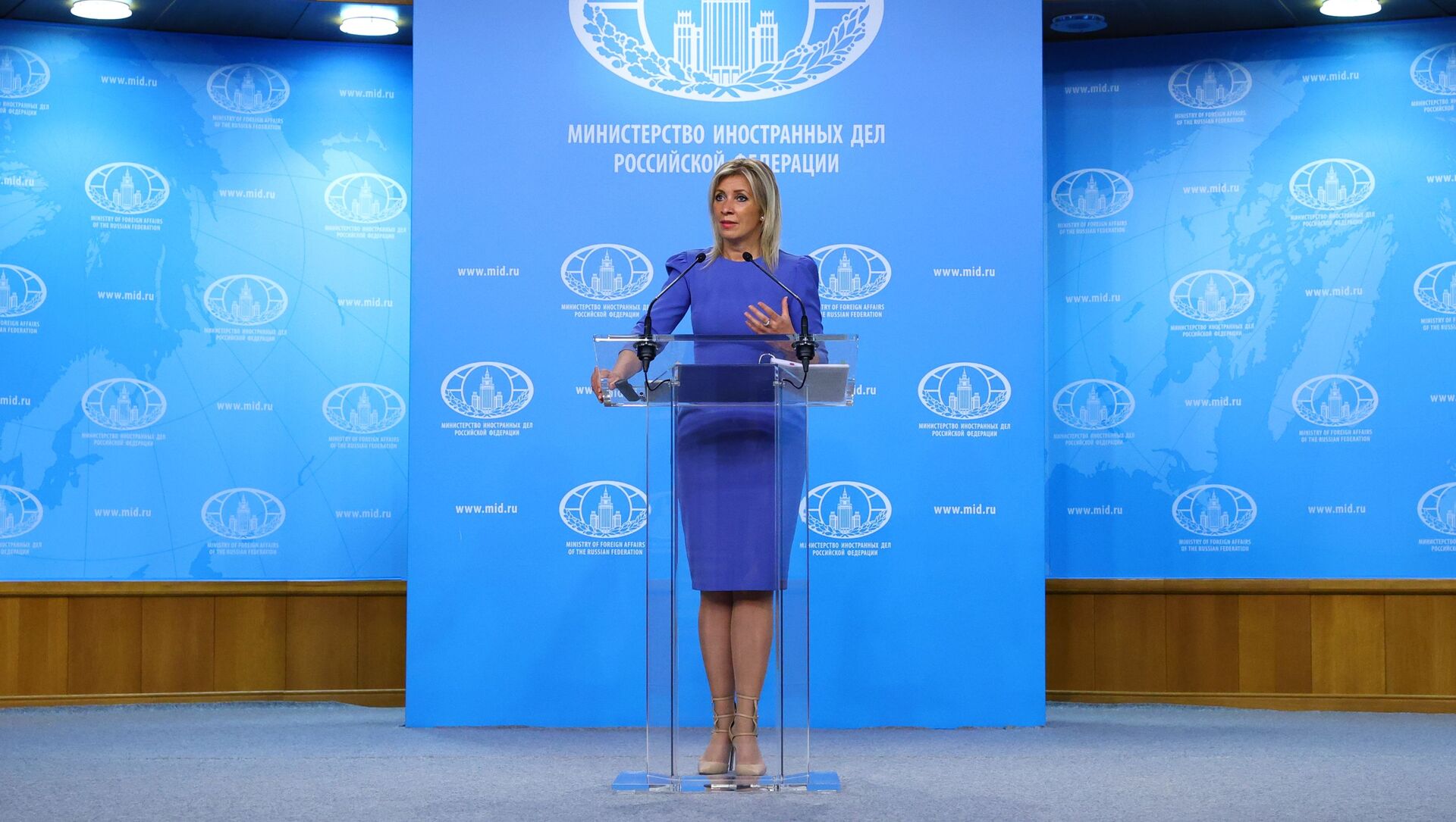  المتحدثة باسم وزارة الخارجية الروسية، ماريا زاخاروفا، موسكو، روسيا 23 يونيو 2021 - سبوتنيك عربي, 1920, 21.10.2021