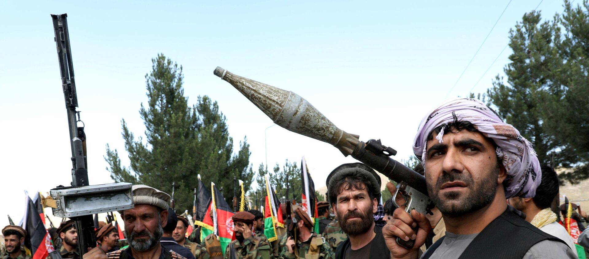 مسلحون موالون لقوات الأمن الأفغانية يقاتلون ضد طالبان في كابول  - سبوتنيك عربي, 1920, 22.07.2021