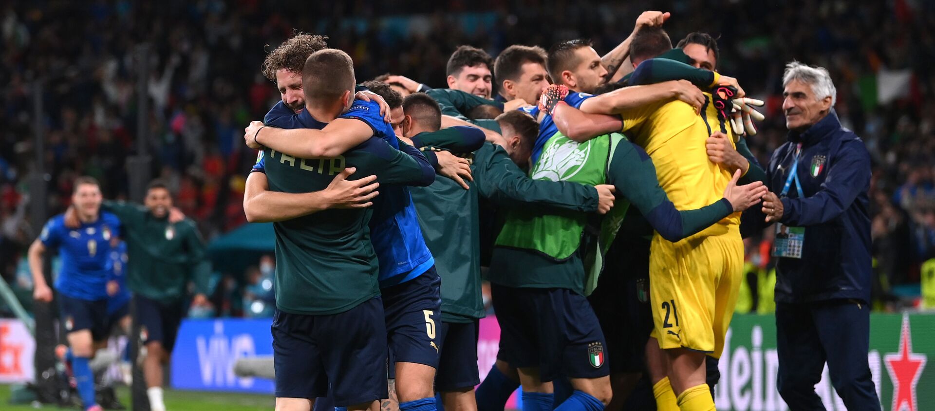 إيطاليا تتأهل لنهائي يورو 2020 بعد الفوز على إسبانيا بركلات الترجيح - سبوتنيك عربي, 1920, 12.07.2021