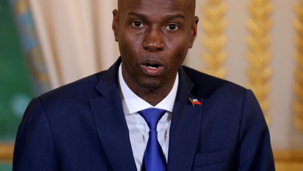 رئيس هايتي جوفينيل مويس، 11 ديسمبر 2017 - سبوتنيك عربي
