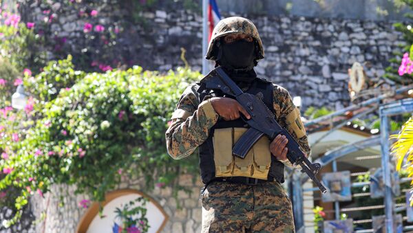 الوضع في هايتي بعد اغتيال الرئيس الهايتي جوفينيل مويس، بورت أو برنس، 7 يوليو 2021 - سبوتنيك عربي