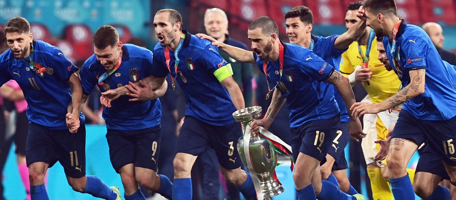 إيطاليا تفوز بنهائي أمم أوروبا على إنجلترا الأحد 9 يوليو 2021 - سبوتنيك عربي, 1920, 12.07.2021