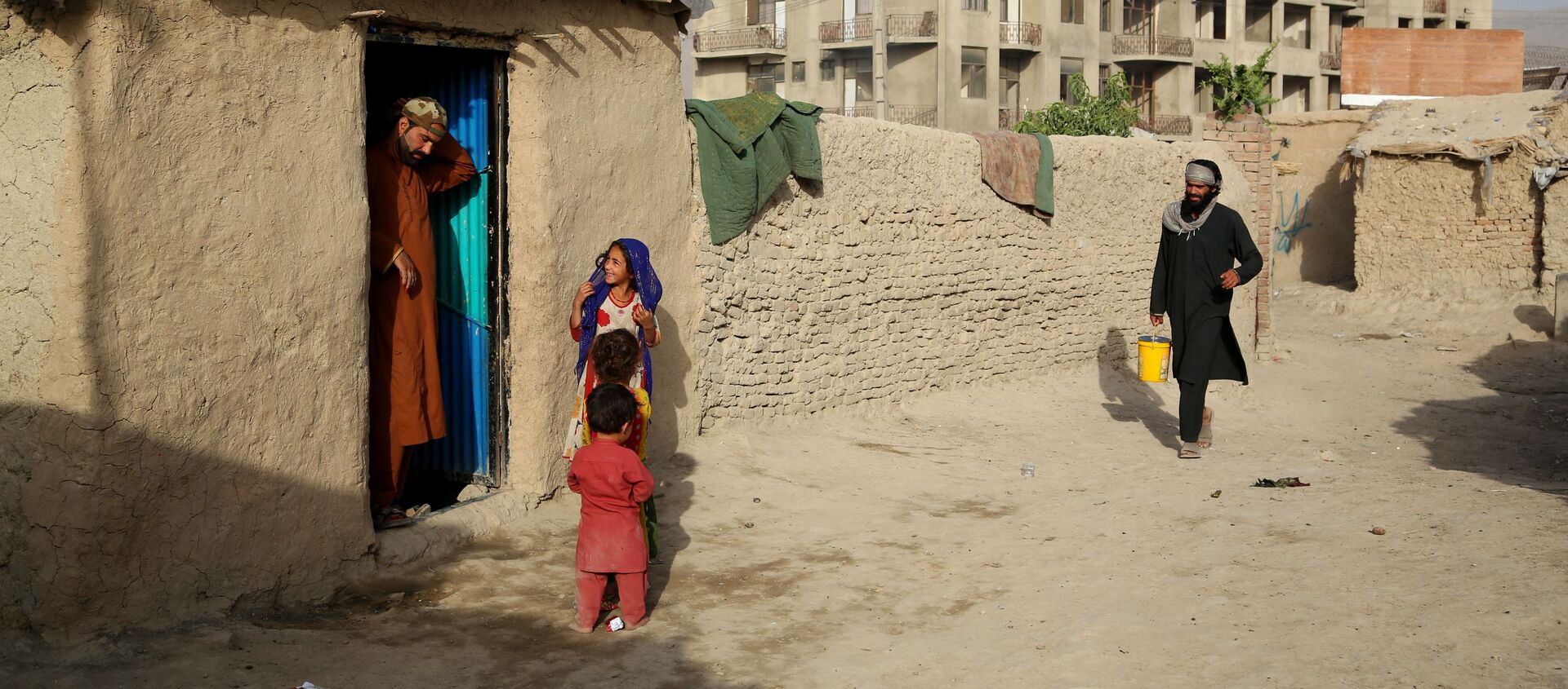 مخيم مؤقت للاجئين في كابول، أفغانستان، 12 يوليو 2021 - سبوتنيك عربي, 1920, 18.08.2021