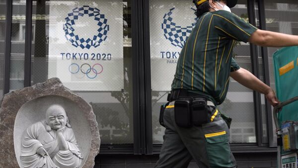 التحضيرات الأخيرة قبل انطلاق أولمبياد طوكيو 2020، الألعاب الأولمبية الصيفية في طوكيو، اليابان 13 يوليو 2021 - سبوتنيك عربي