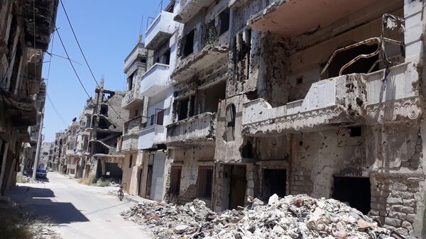 المجر تعيد إعمار أحياء حمص القديمة، سوريا 16 يوليو 2021 - سبوتنيك عربي