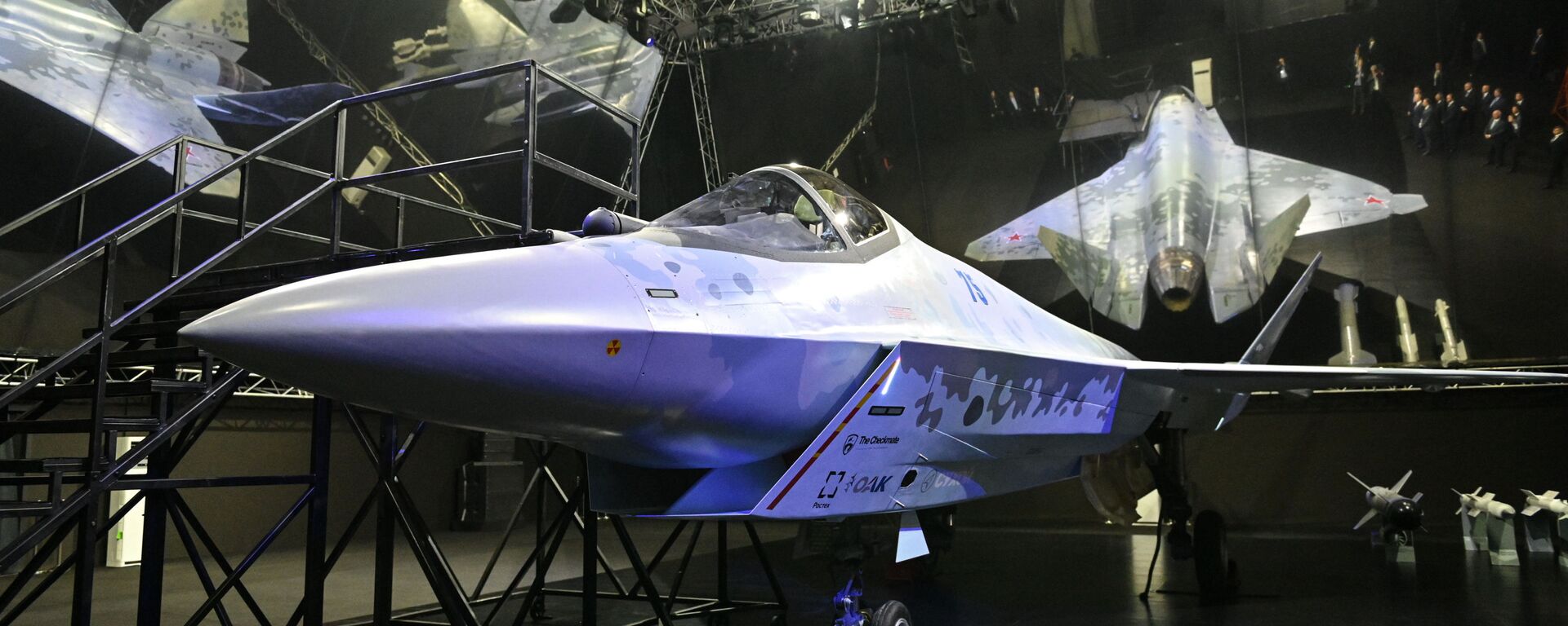 مقاتلة سوخوي تشيك ميت (مات الشاه) في معرض الطيران والفضاء الدولي ماكس 2021 في جوكوفسكي، ضواحي موسكو، روسيا 20 يوليو 2021 - سبوتنيك عربي, 1920, 15.11.2021