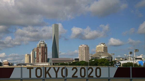 التحضيرات الأخيرة قبل انطلاق أولمبياد طوكيو 2020، الألعاب الأولمبية الصيفية في طوكيو، اليابان 22  يوليو 2021 - سبوتنيك عربي