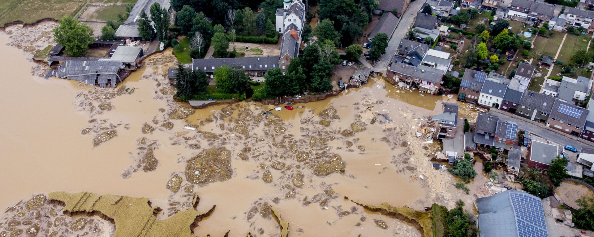 قلعة أثرية دمرت إثر فيضان ضخم أصاب مدينة إرفتشتات، ألمانيا 17 يوليو 2021 - سبوتنيك عربي, 1920, 31.07.2022