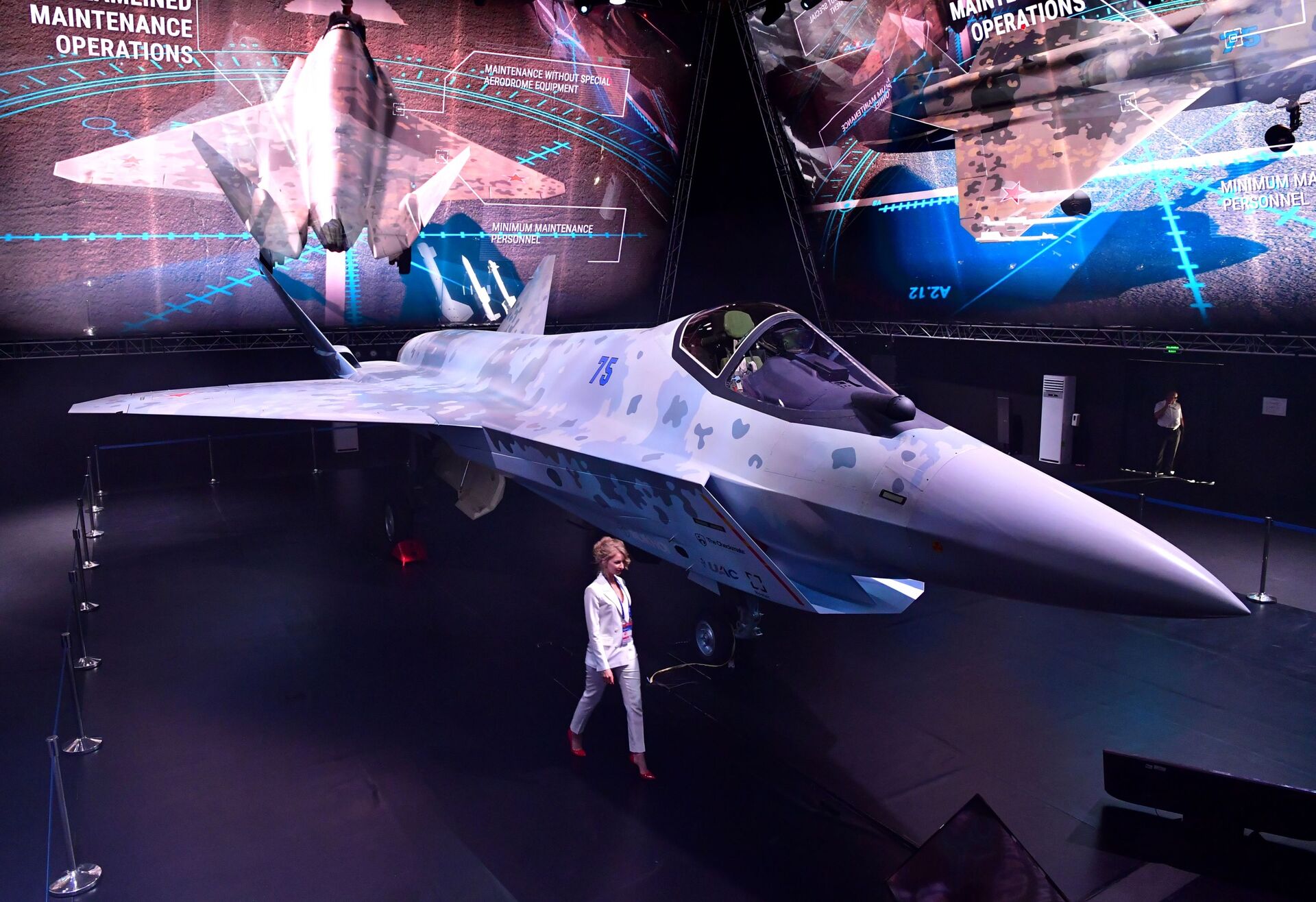 مقاتلة سوخوي تشيك ميت (كش ملك) في معرض الطيران والفضاء الدولي ماكس 2021 في جوكوفسكي، ضواحي موسكو، روسيا 20 يوليو 2021 - سبوتنيك عربي, 1920, 23.11.2021