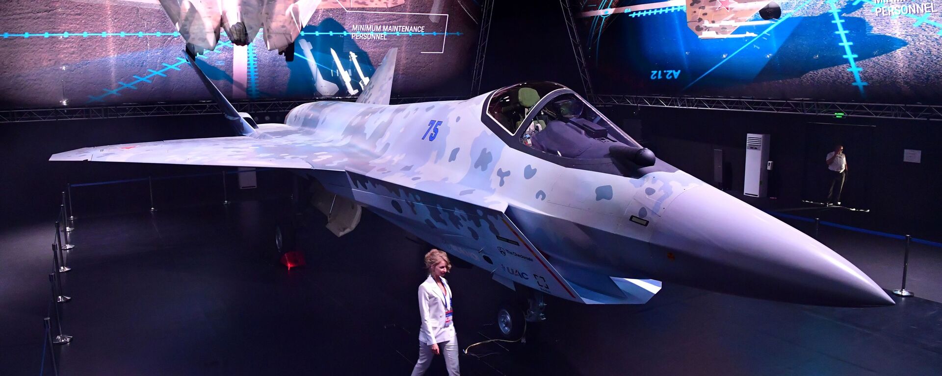 مقاتلة سوخوي تشيك ميت (كش ملك) في معرض الطيران والفضاء الدولي ماكس 2021 في جوكوفسكي، ضواحي موسكو، روسيا 20 يوليو 2021 - سبوتنيك عربي, 1920, 15.11.2021