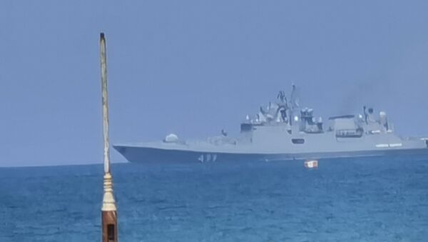القوات البحرية الروسية العاملة في سوريا تحتفل بعيد الأسطول البحري - سبوتنيك عربي