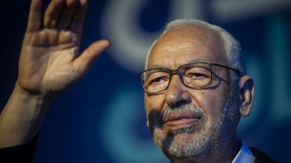 راشد الغنوشي، رئيس حزب النهضة التونسي - سبوتنيك عربي