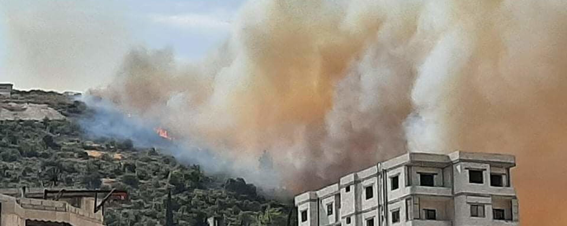  حرائق ضخمة تضرب جبال مصياف وسط سوريا لليوم الثاني، 6 أغسطس 2021 - سبوتنيك عربي, 1920, 06.08.2021