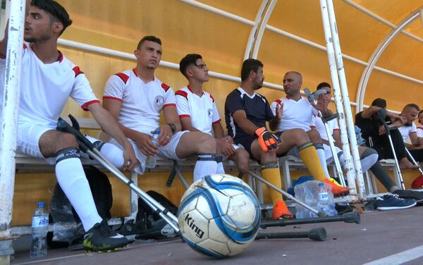 الرياضة باب الأمل لمبتوري الأطراف في قطاع غزة - سبوتنيك عربي