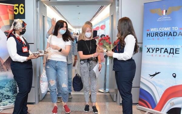 مصر تستقبل أول رحلة قادمة من موسكو إلى الغردقة بعد سنوات من التوقف- 9 أغسطس 2021 - سبوتنيك عربي