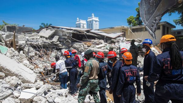 زلزال هايتي المدمر الذي راح ضحيته 1297 شخصا الأحد 15 أغسطس 2021 - سبوتنيك عربي