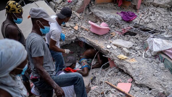 تضرر 100 ألف منزل وارتفاع عدد قتلى زلزال هايتي إلى قرابة 2000 شخص 17 أغسطس 2021 - سبوتنيك عربي