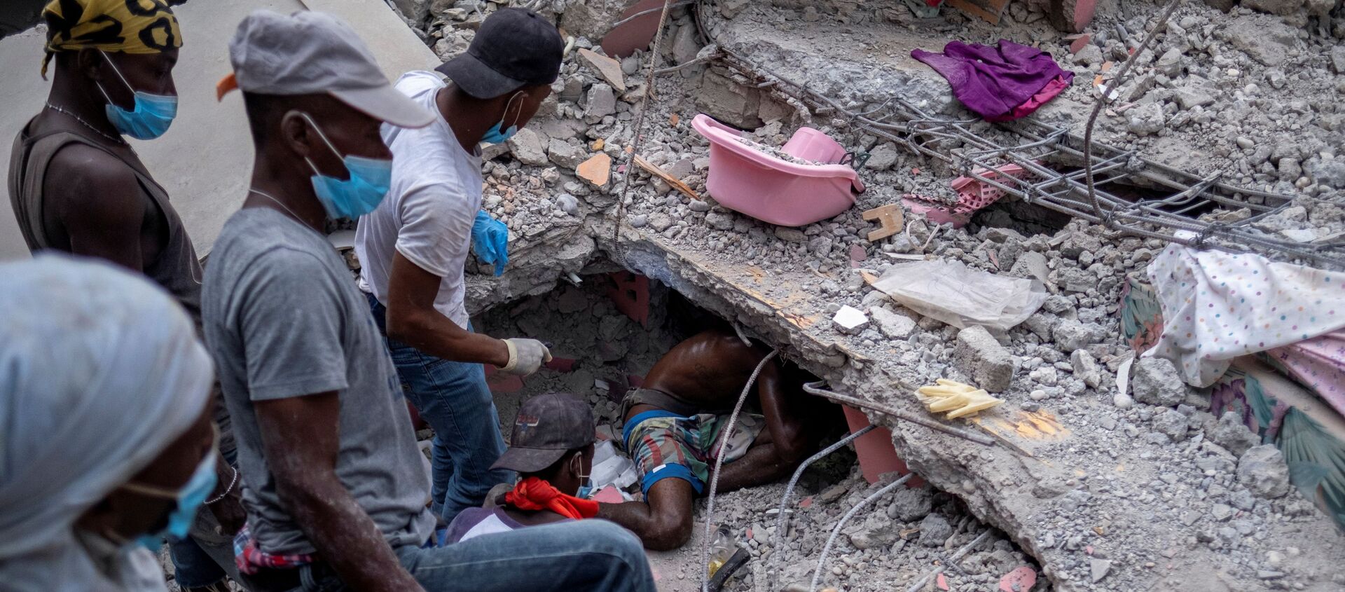 تضرر 100 ألف منزل وارتفاع عدد قتلى زلزال هايتي إلى قرابة 2000 شخص 17 أغسطس 2021 - سبوتنيك عربي, 1920, 18.08.2021