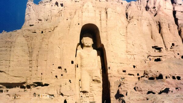 تماثيل بوذا باميان ، أفغانستان ، 1997 - سبوتنيك عربي
