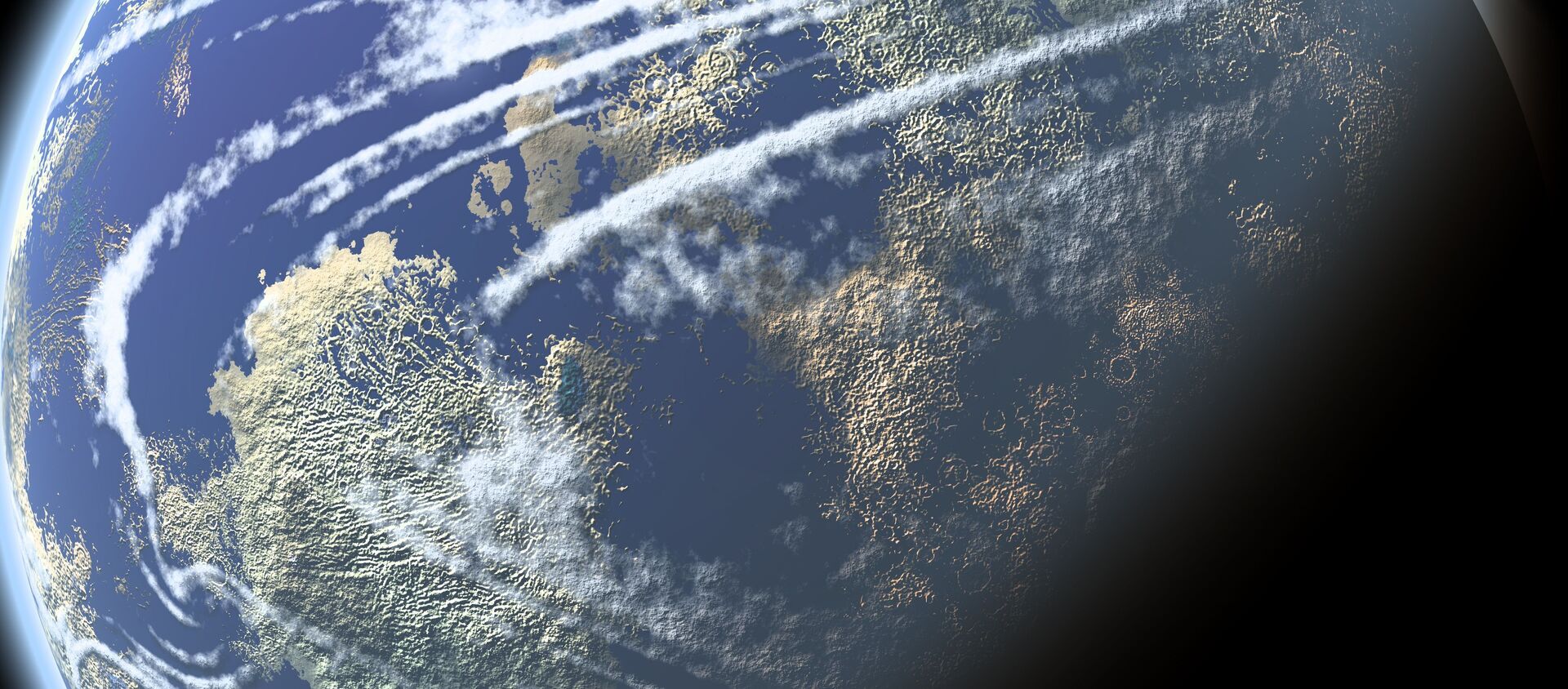 صورة لكوكب الأرض من الفضاء  - سبوتنيك عربي, 1920, 07.10.2021