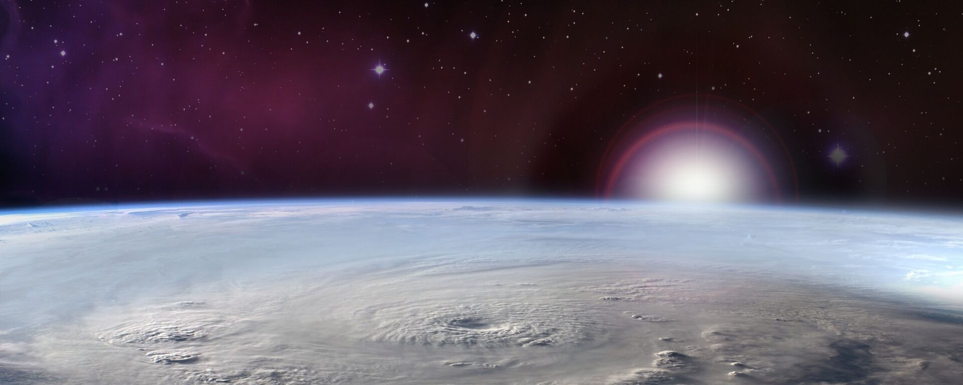 صورة لإعصار من الفضاء - سبوتنيك عربي, 1920, 01.09.2021