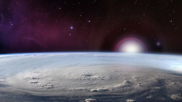 صورة لإعصار من الفضاء - سبوتنيك عربي