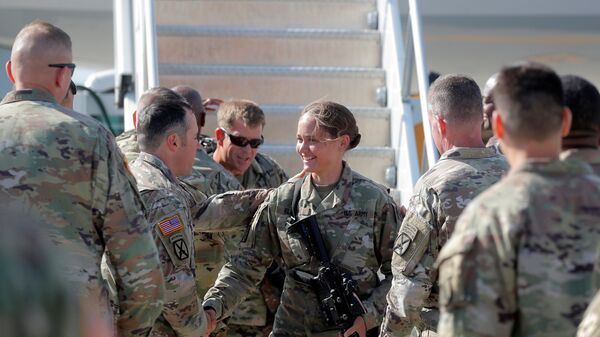 عودة قوات الجيش الأمريكي من أفغانستان إلى الولايات المتحدة الأمريكية، 6 سبتمبر 2021 - سبوتنيك عربي