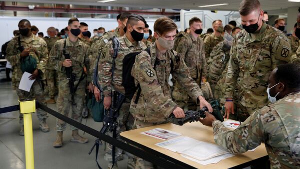 عودة قوات الجيش الأمريكي من أفغانستان إلى الولايات المتحدة الأمريكية، 6 سبتمبر 2021 - سبوتنيك عربي
