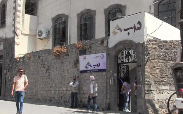 افتتاح مركز أممي درب في حمص القديمة، سوريا، 8 سبتمبر 2021 - سبوتنيك عربي