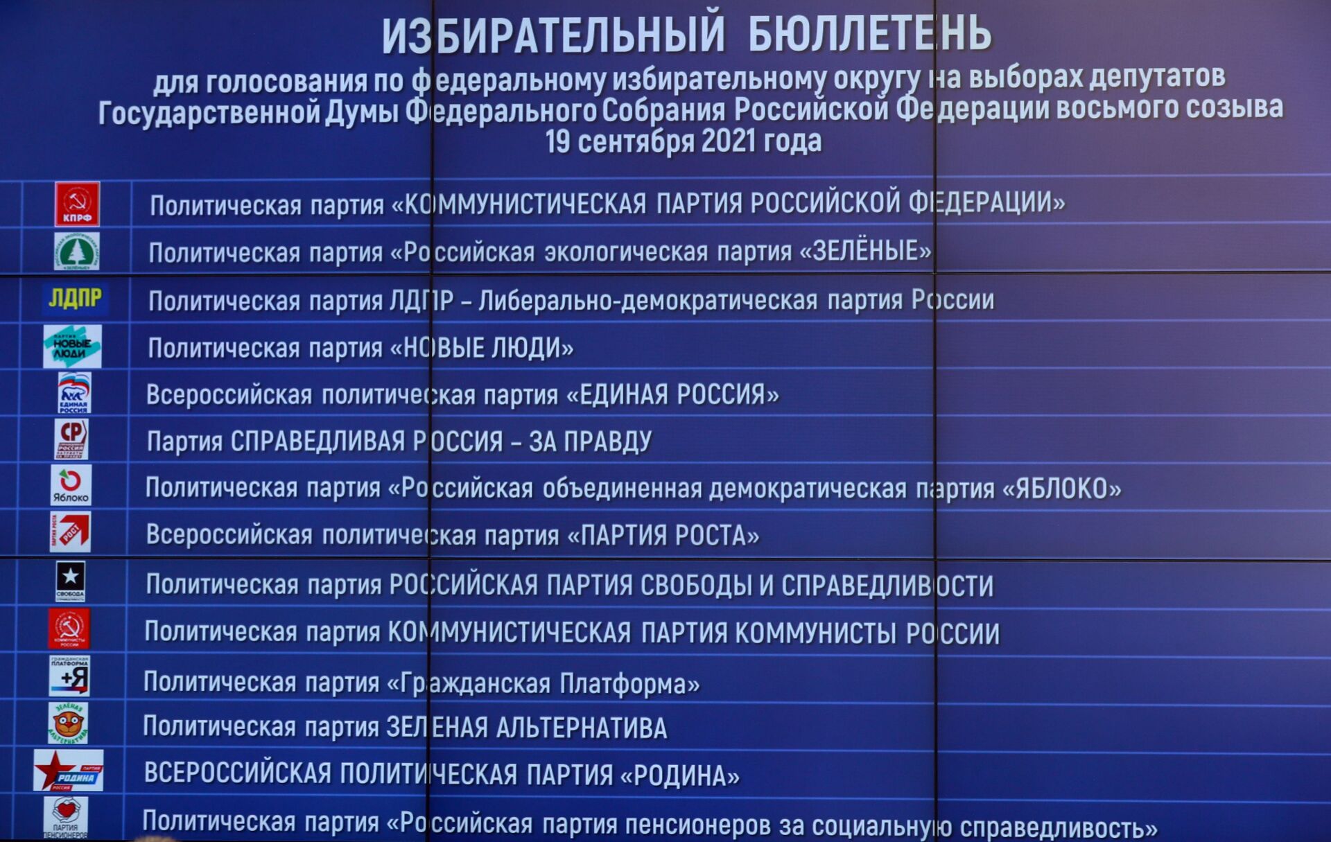 لائحة الأحزاب الروسية المشاركة بالانتخابات البرلمانية الروسية - سبوتنيك عربي, 1920, 23.11.2021